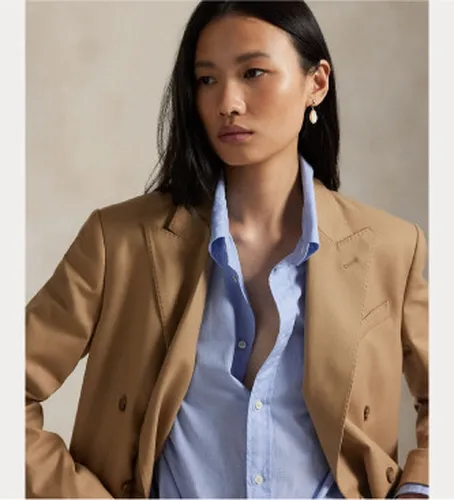 Blazer croisé en laine marron (34), , Casuel - Polo Ralph Lauren - Modalova