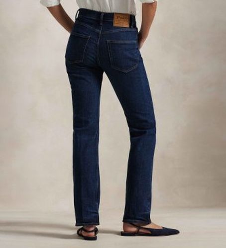 Jean droit à taille haute, (26/32), Casuel, Coton, Denim - Polo Ralph Lauren - Modalova
