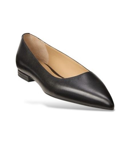 P09039001 Ballerine Londyn en cuir (37), Plat, Aucun, Casuel, Classique - Lauren Ralph Lauren - Modalova