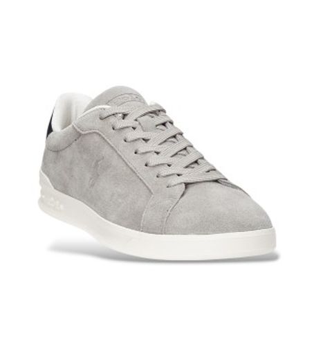 Baskets Heritage Court II en daim (42), Cuir, Plat, Lacets, Casuel - Polo Ralph Lauren - Modalova