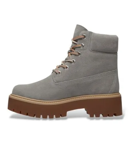 TB0A5THXEJR1 Bottes en cuir Stone Street (38), Plat, Lacets, Casuel - Timberland - Modalova