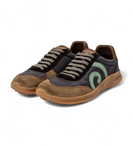 A101005_001 Baskets en Cuir N5435A Oroel (40), Plat, Lacets, Casuel - El Naturalista - Modalova