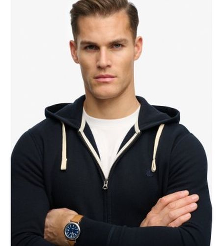 M2014470A Sweat à capuche zippé Monogram (M), Casuel, Coton - Superdry - Modalova
