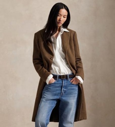 Manteau en mélange de laine chevrons (40), Casuel, Classique - Polo Ralph Lauren - Modalova