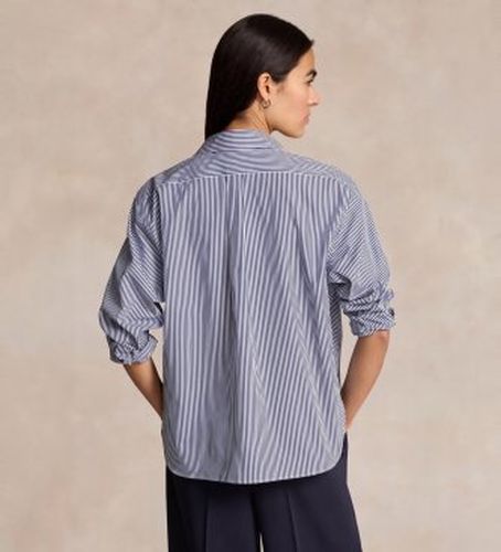 Chemise coupe recadrée en coton à rayures (XXS), Casuel, Manche longue - Polo Ralph Lauren - Modalova