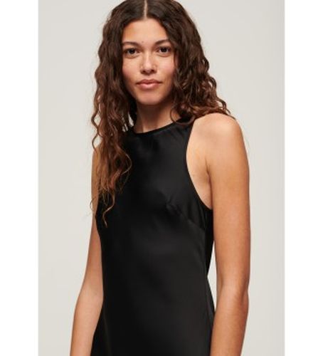 W8011628A Robe midi en satin (L), Casuel, Viscose, Sans manches / bretelles - Superdry - Modalova