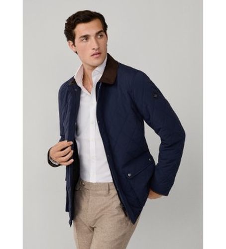 HM4000067 veste matelassée (L), Bleu, Casuel, Classique, Polyester - Hackett London - Modalova
