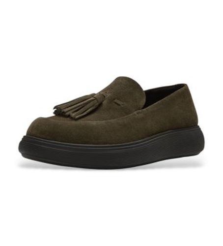 JHS-B77 Mocassins en Daim Iq-Comff olive (36), Plat, Cuir, Aucun, Casuel - FitFlop - Modalova