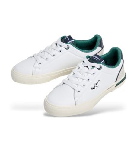 Pour garçon. PBS300002 Baskets Kenton Campus (34), Plat, Lacets, Casuel, mode enfantine - Pepe Jeans - Modalova