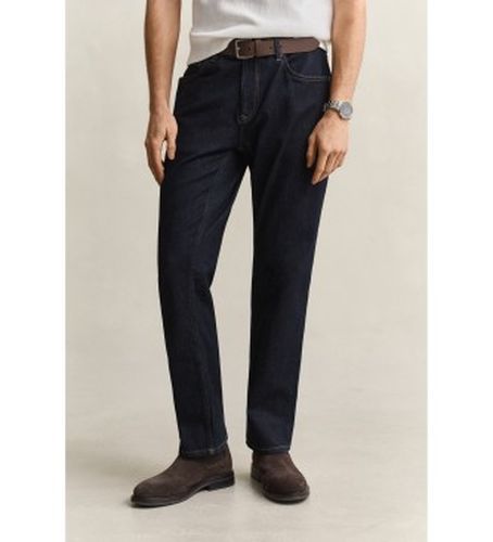Jean Regular Fit délavé (33/34), Casuel, Coton, Denim, Classique - Gant - Modalova