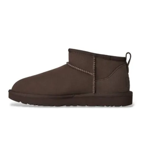 Bottes en cuir Classic Ultra Mini (36), Marron, Plat, Aucun, Casuel - Ugg - Modalova