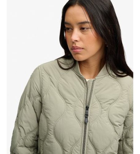 W5012193A Veste matelassée Long Onion Quilt Liner (M), Casuel, Vert, Nylon recyclé - Superdry - Modalova