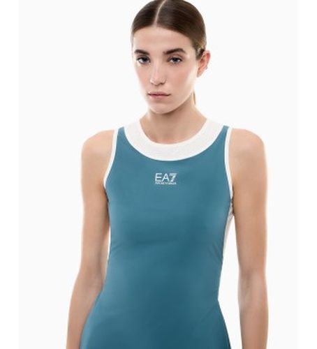 W000894_AF21681 Robe Tennis Pro verte (XXS), Sport, Tennis/Padel, Polyester, Sans manches / bretelles - EA7 - Modalova