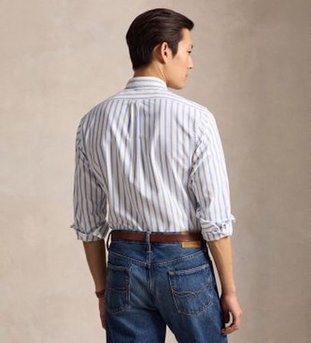 Chemise oxford à rayures Slim Fit clair (M), Casuel, Coton, Manche longue - Polo Ralph Lauren - Modalova