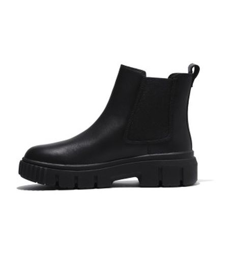 TB0A5ZCG0011 Bottines en cuir Chelsea mi-hautes Field (38 W), Plat, Aucun, Casuel - Timberland - Modalova