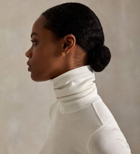 Pull à col roulé élastique (M), Casuel, Manche longue, Lyocell - Polo Ralph Lauren - Modalova