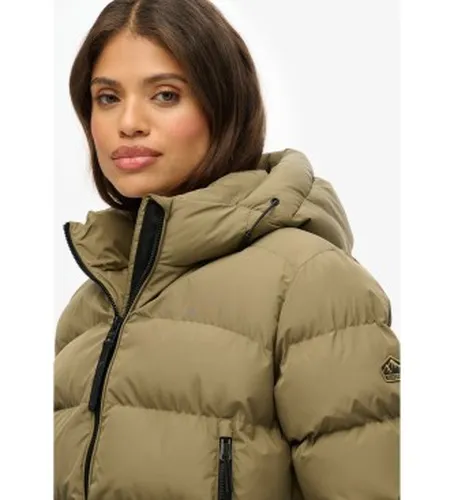 W5011996A Stanton Hooded Quilted Jacket (S), Casuel, Polyester - Superdry - Modalova