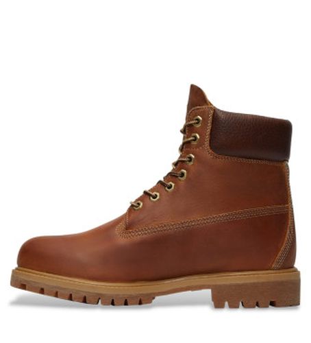 TB1270942141 Premium 6 Inch Leather Ankle Boots Brown (40 W), Cuir, , Plat, Lacets, Casuel, De plein air - Timberland - Modalova
