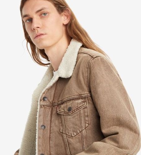 Levi's. 16365-0104 Veste Trucker Type III Sherpa (M), Casuel, Coton - Levis - Modalova