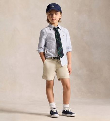 Pour garçon. 322677177001 Chemise Oxford rayée (4años= 109/116cm), , Casuel, Coton, mode enfantine - Polo Ralph Lauren - Modalova