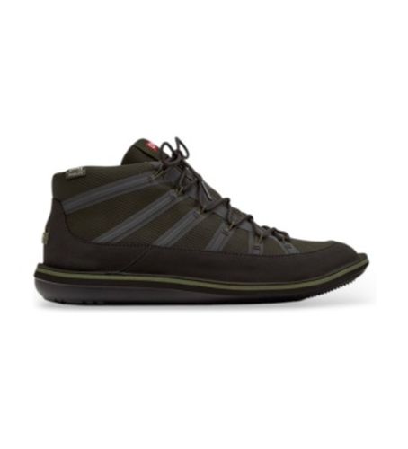 K300551-001 Bottines Beetle grisâtre (40), Plat, Lacets, Casuel, De plein air, Polyester recyclé - Camper - Modalova