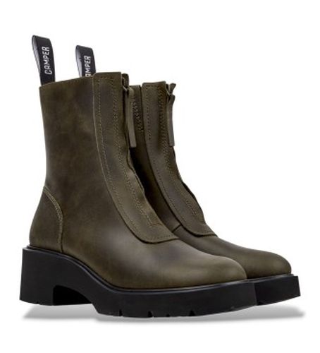 K400776-011 Bottines en cuir Milah (36), 5 à 8 cm, Fermeture éclair, Casuel, Classique - Camper - Modalova