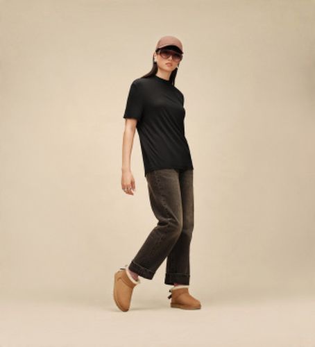 Bottines en Cuir Ultra Mini Bailey Bow (38), Plat, Aucun, Casuel, Homewear - Ugg - Modalova