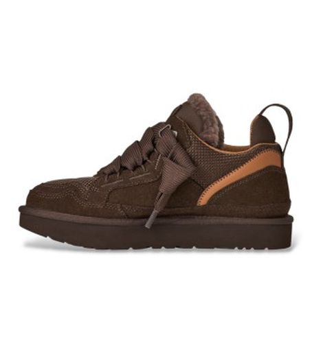 Baskets en cuir Lowmel marron (36), Plat, Lacets, Casuel - Ugg - Modalova