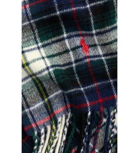 Écharpe en laine à franges et à carreaux (OSFA), Casuel, Multicolore, Classique - Polo Ralph Lauren - Modalova