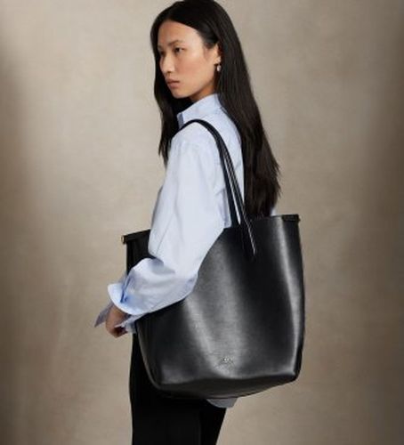 Sac tote Bellport allongé en cuir (OSFA), Casuel - Polo Ralph Lauren - Modalova