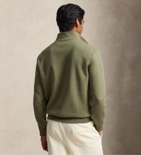 P06234511 Pull en maille double avec fermeture éclair courte (M), Casuel, Coton, Manche longue - Polo Ralph Lauren - Modalova