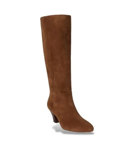 P15715002 Bottes en cuir Emrsyn (36), 3 à 5 cm, Fermeture éclair, Casuel - Lauren Ralph Lauren - Modalova