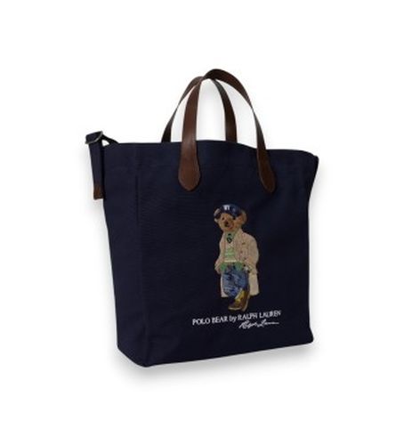 P16216001 Sac tote en toile avec Polo Bear (OSFA), Casuel, Coton - Polo Ralph Lauren - Modalova