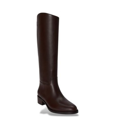 P12995003 Botte haute Kyle en cuir de veau (37), 1 à 3 cm, Aucun, Casuel - Lauren Ralph Lauren - Modalova