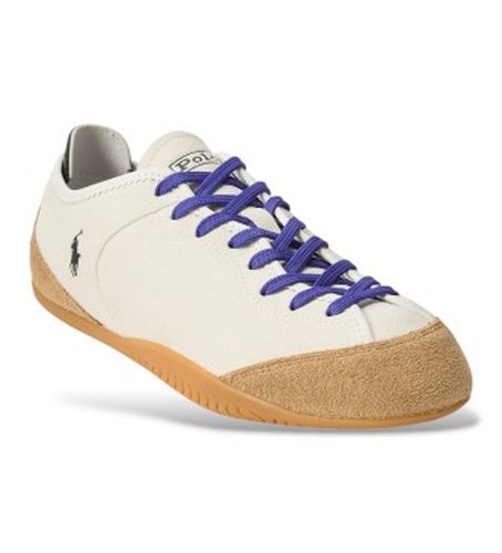 P15629006 Baskets en daim avec panneaux (37), Cuir, Plat, Lacets, Casuel - Polo Ralph Lauren - Modalova
