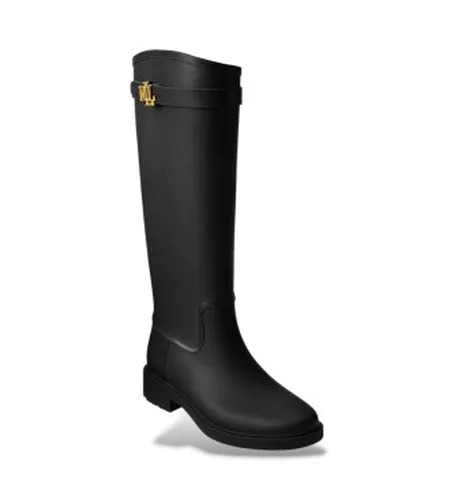 Bottes de pluie hautes Portiah en caoutchouc (37), Plat, Aucun, Casuel, PVC - Lauren Ralph Lauren - Modalova