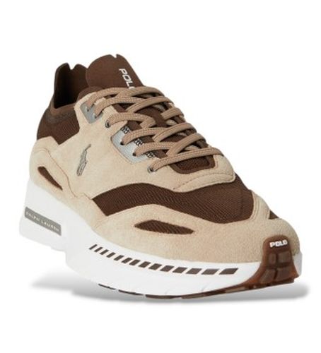 P15682001 Sportive Boerum avec panneaux en daim (43), Cuir, Plat, Lacets, Casuel - Polo Ralph Lauren - Modalova