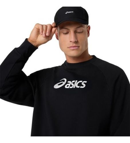 F326 Sweat Logo Fleece Crew (S), Casuel, Coton - ASICS - Modalova