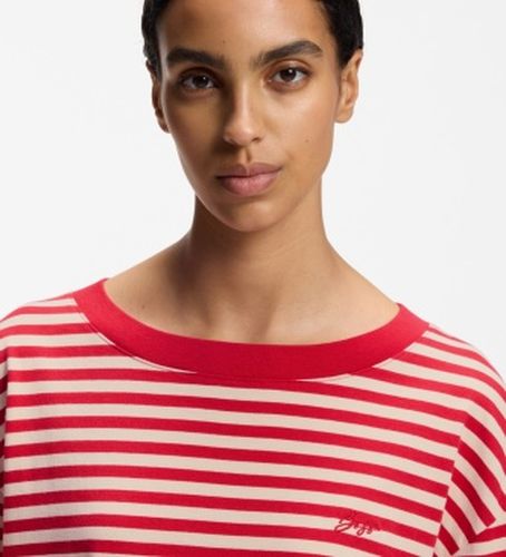T-shirt à manches longues Ewa Stripe (XL), Casuel, Coton, Manche longue - Boss - Modalova