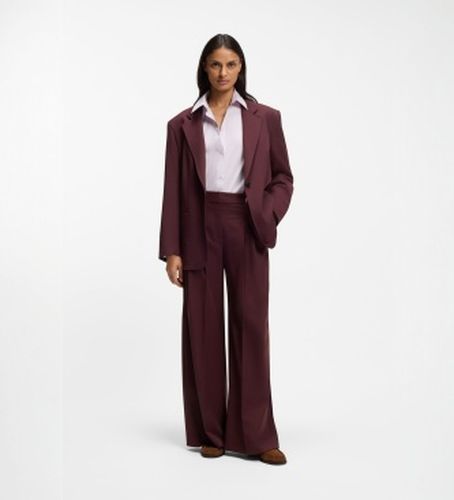 Pantalon Takora marron (34), Casuel, Laine, Classique - Boss - Modalova
