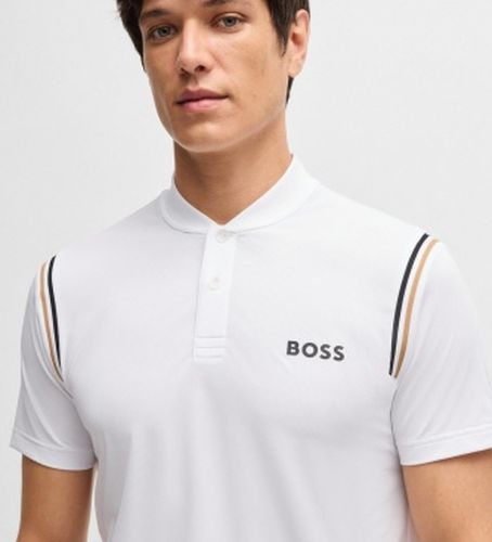 Polo Pariq MB 8 blanc (M), Casuel, Sport, Polyester, Manche courte - Boss - Modalova