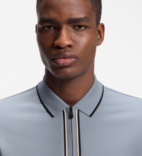 Polo zippé Philix GOC (S), Casuel, Coton, Manche courte - Boss - Modalova
