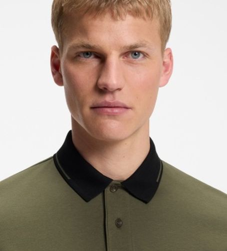 Polo Paule olive (XS), Casuel, Coton, Manche courte - Boss - Modalova