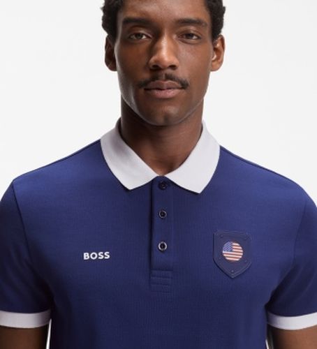 Polo Paddy moyen (XS), Casuel, Polyester, Manche courte - Boss - Modalova
