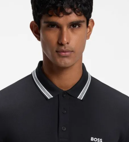 Polo manche longue (M), Casuel, Coton - Boss - Modalova