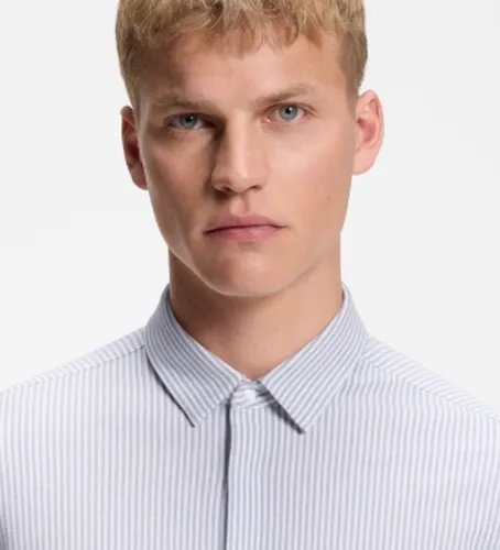 Chemise Dymova grise (M), Casuel, Coton, Classique, Manche longue - Boss - Modalova