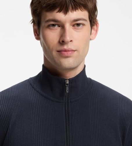 Pull col mao avec fermeture éclair (S), Casuel, Coton - Boss - Modalova
