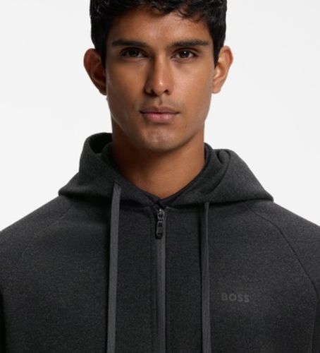 Sweat à capuche zippé intégral (S), Casuel, Coton, Manche longue - Boss - Modalova