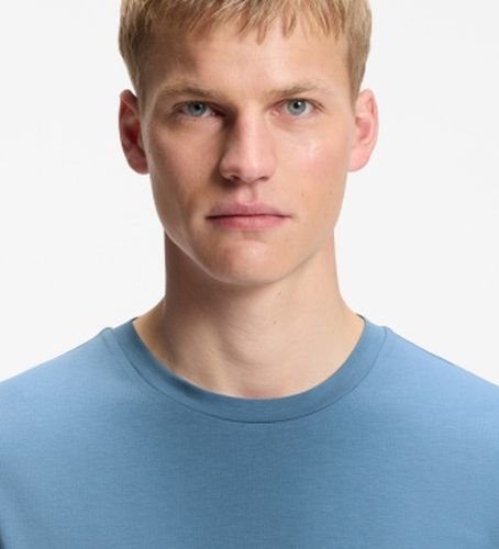 T-shirt basique ciel (S), Casuel, Coton, Manche courte - Boss - Modalova