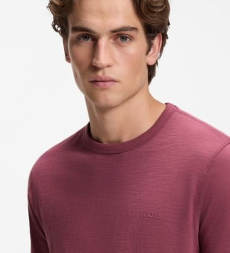 T-shirt Tegood couleur moyen (S), Casuel, Coton, Manche courte - Boss - Modalova